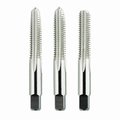 Morse Hand Tap Set, Straight Flute, Series 2046, Imperial, 3 Piece, 1386 Size, GroundUNC Thread Stand 32728